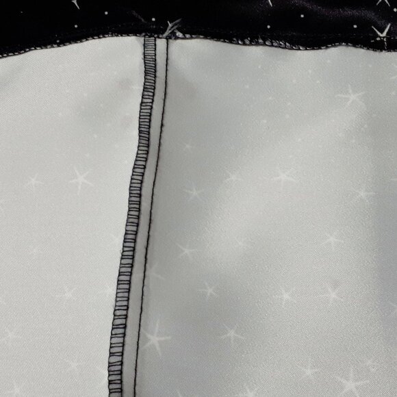 NWT Maska Mode Imperial black & white star print voluminous maxi skirt, M - Picture 11 of 11